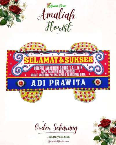 Karangan Bunga Ucapan Selamat cadasari